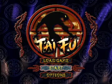 Tai Fu - Wrath of the Tiger (US) screen shot title